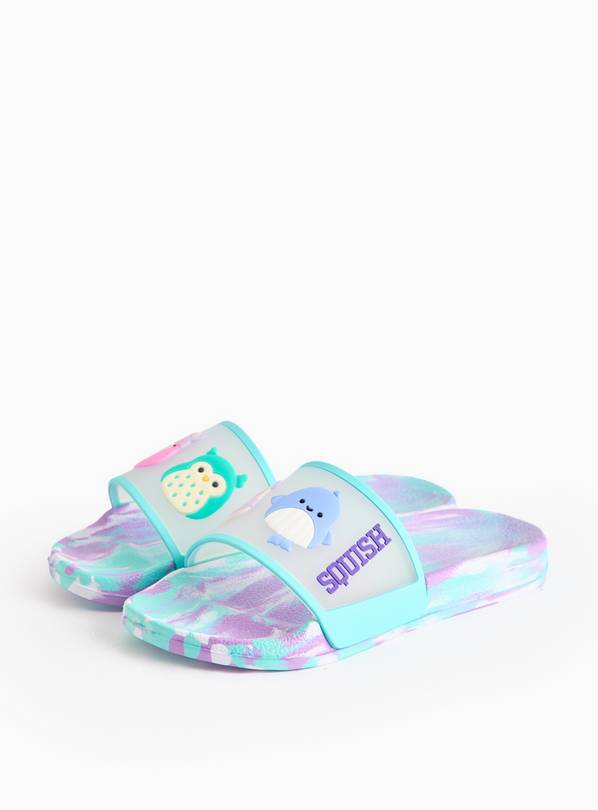 Squishmallows Turquoise Sliders 13 Infant
